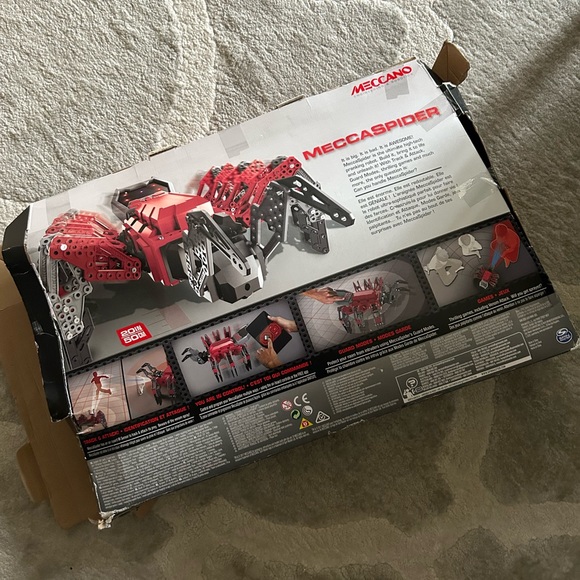 Meccano Erector spider robot - Picture 2 of 13